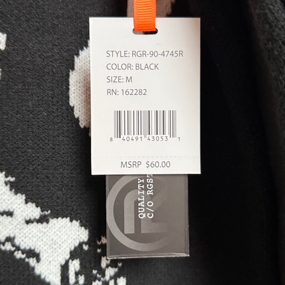 Rgstr Skull and Leaf Sweater Medium NWT - Picture 2 of 7